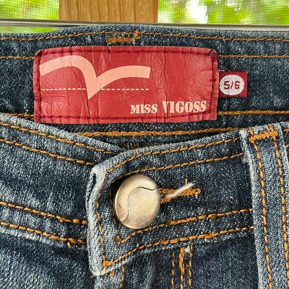 Miss Vigoss Women's Vintage 90's Era Boot Cut Jeans Size 5/6 - Picture 7 of 9